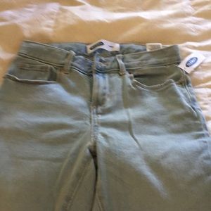 NWT Old Navy light wash skinny jeans so 14 slim